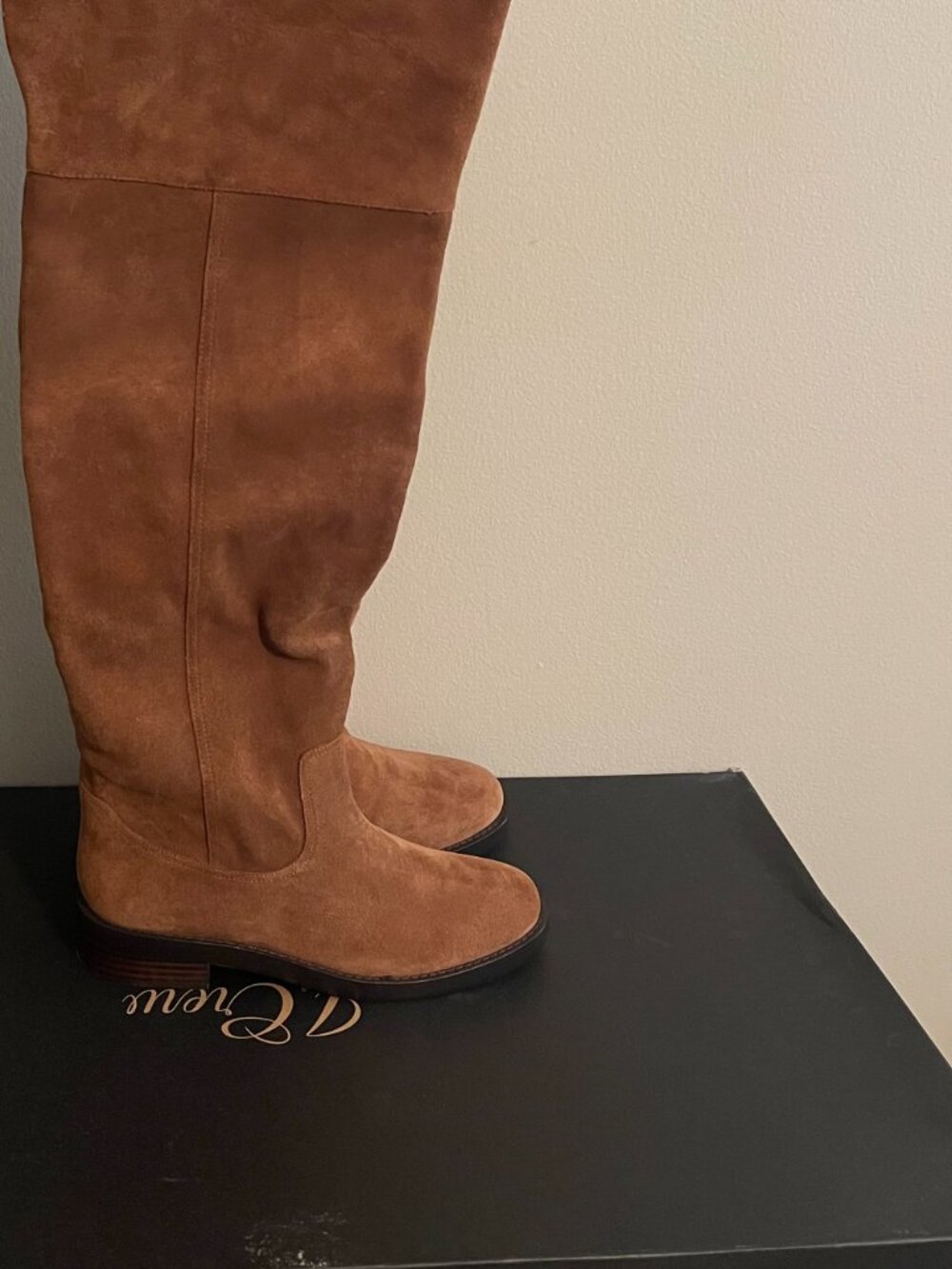J Crew over the knee suede riding boots Sz 7 - Picture 8 of 11